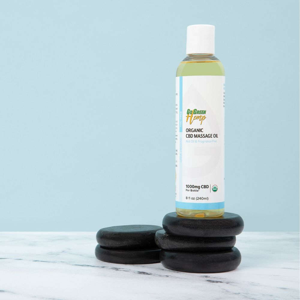 Organic CBD Massage Oil