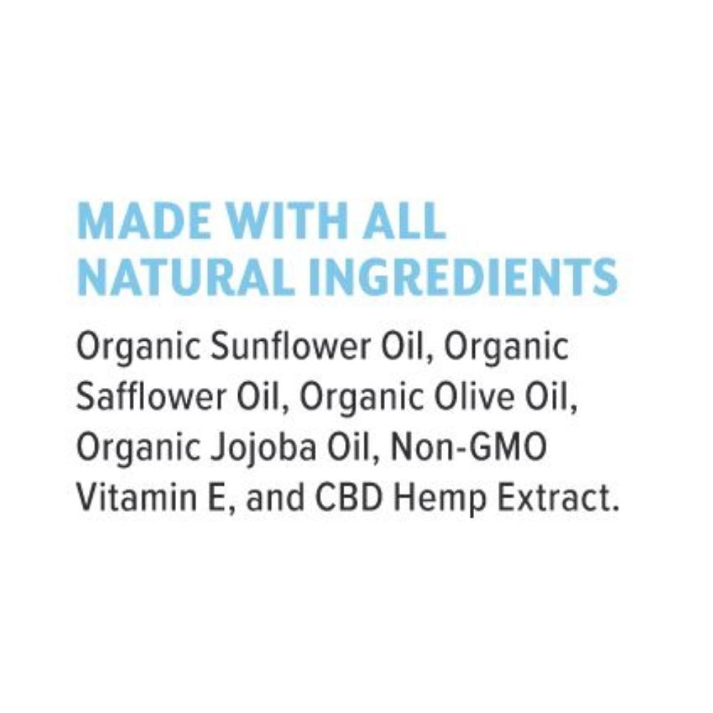 Organic CBD Massage Oil GoGreen Hemp