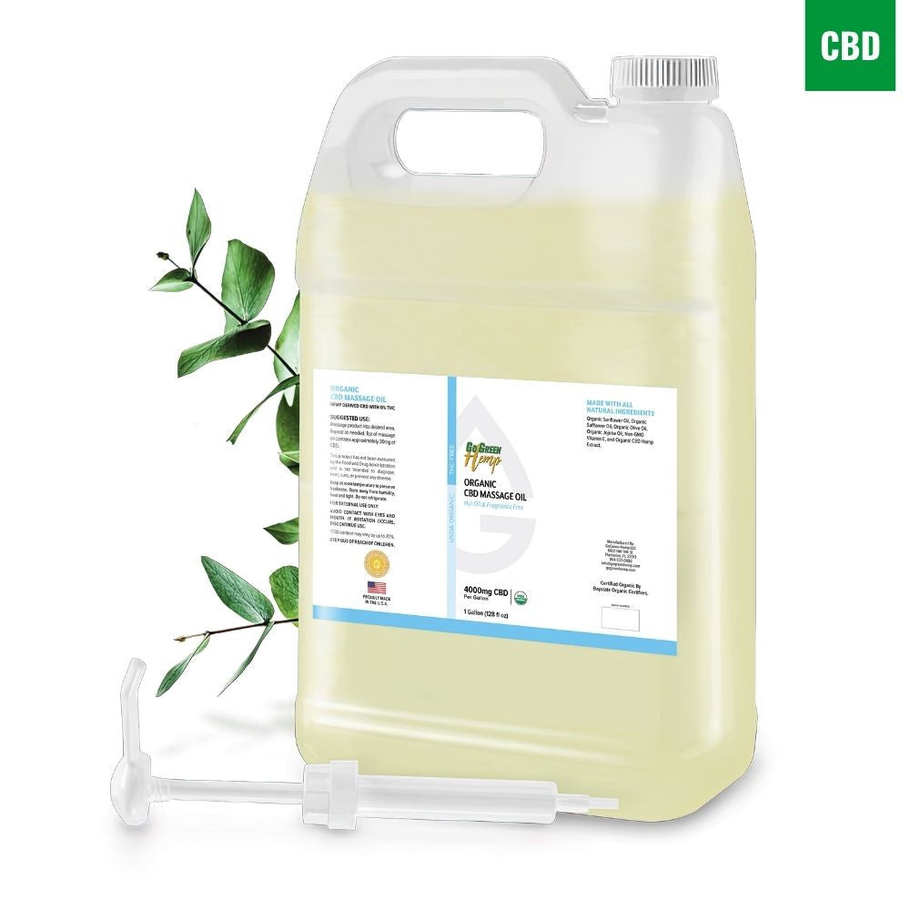 Organic CBD Massage Oil Bulk USDA