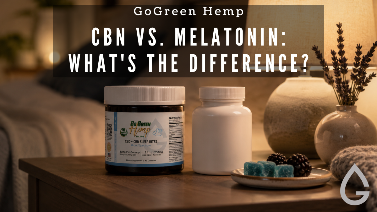 CBN vs. Melatonin: What's the Difference?