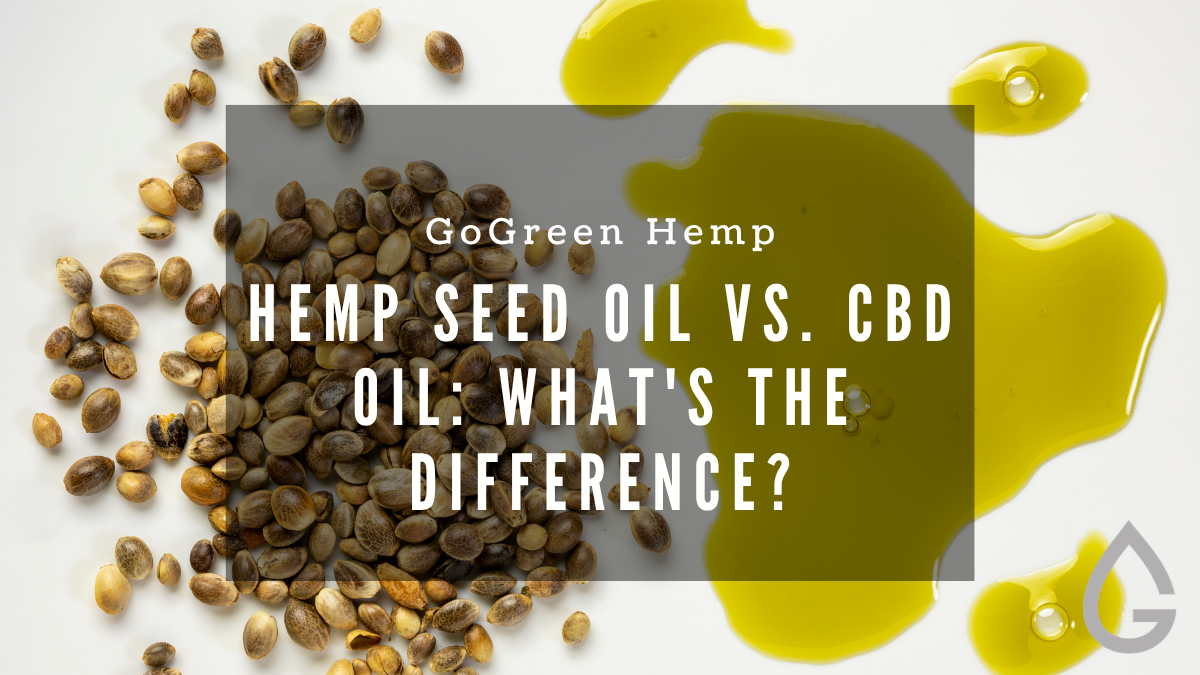 Hemp Seed Oil vs. CBD Oil: What's the Difference?