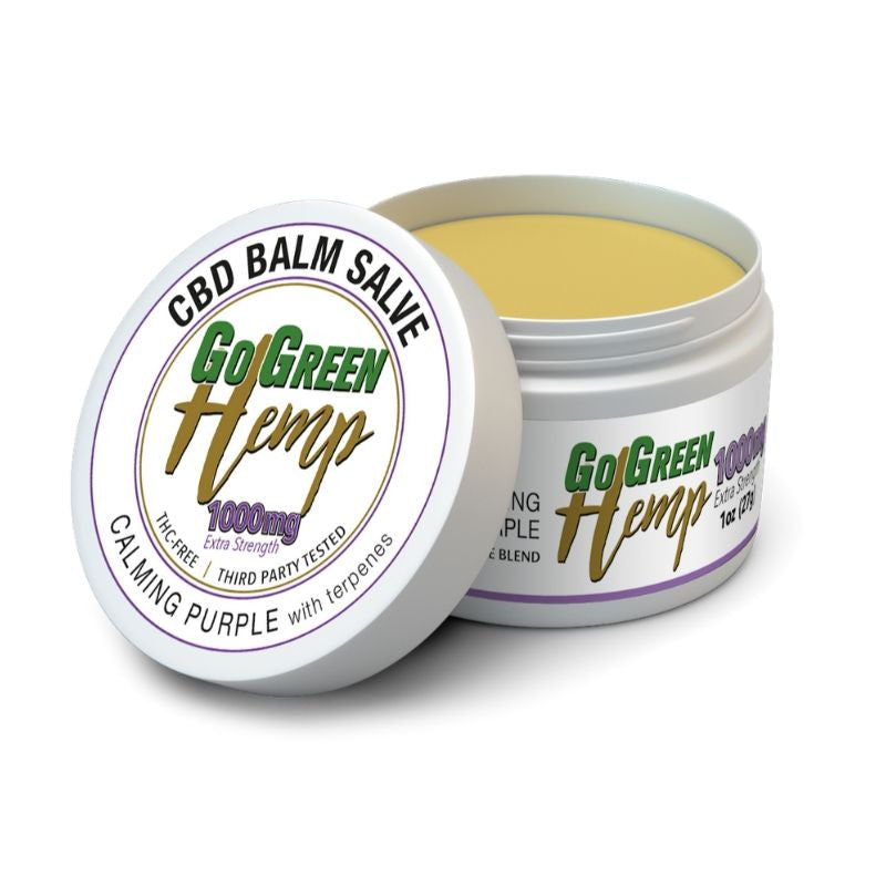 CBD Balm Salve 1000mg with proprietary terpene blend