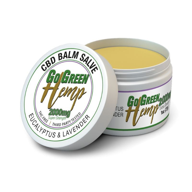 CBD Balm Salve 2000mg high potency organic formula